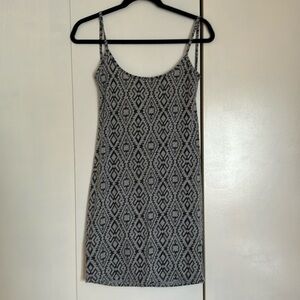 Backless mini dress